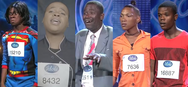Idols SA 2018 (Season 14) wooden mic contenders