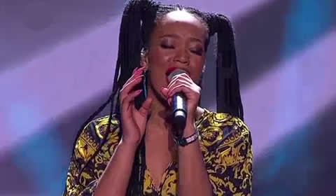 Nosipho Silinda performing Alive By Sia