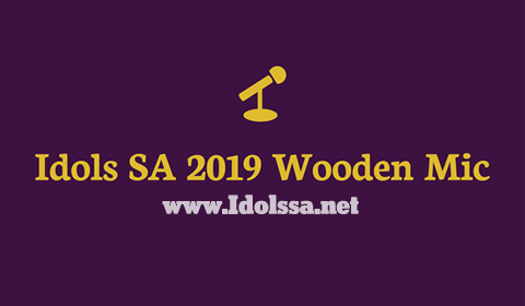 Idols SA 2019 Wooden Mic