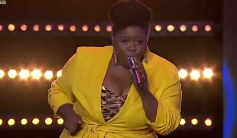 Sneziey Msomi Performing Burnout by Sipho Hotstix Mabuse on Idols SA 2019