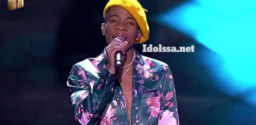 Succedor Zitha performing ‘Emotion’ by by Destiny’s Child on Idols SA 2020 'Season 16'