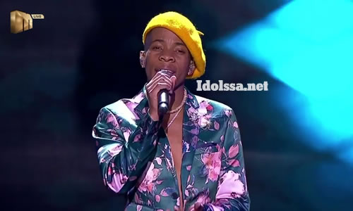 Succedor Zitha performing ‘Emotion’ by by Destiny’s Child on Idols SA 2020 'Season 16'