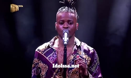 ZanoThando Sonwabile performing ‘I Got A Woman’ by Elvis Presley on Idols SA 2020 'Season 16'