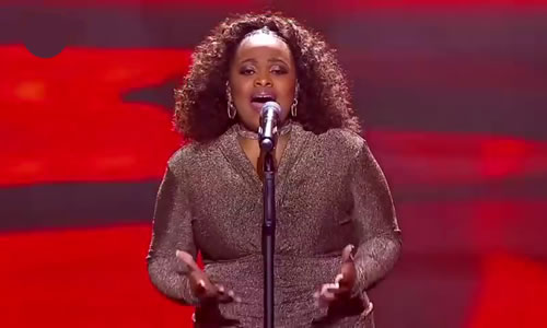 Bongi Mntambo performing ‘All The Man That I Need’ by Whitney Houston