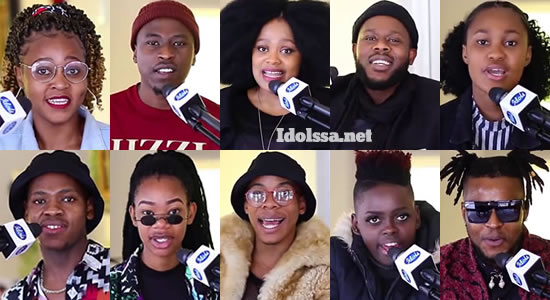 Idols SA 2020 'Season 16' Top 9 Contestants Song Choice