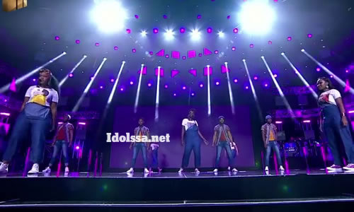 Idols SA 2020 top 9 contestants performing ‘Umona’ by TNS and Mpumi