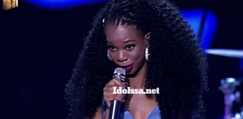 Ntokozo Mvelase performing ‘Upside Down’ by Diana Ross on Idols SA 2020
