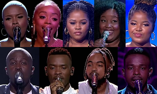Idols SA 2022 (Season 18) Top 9 Contestants