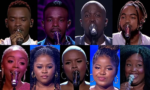 Idols SA 2022 (Season 18) Top 9 Contestants Voting Poll