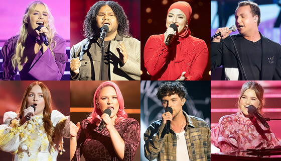 Australian Idol Season 8 Top 8 contestants in 2023.