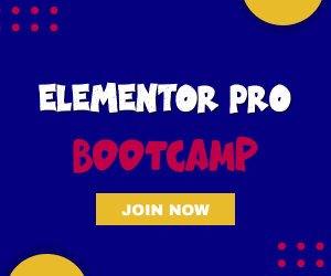 Elementor Pro BootCamp