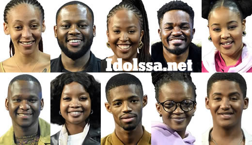 Idols SA Season 19 Top 10 contestants voting poll in 2023