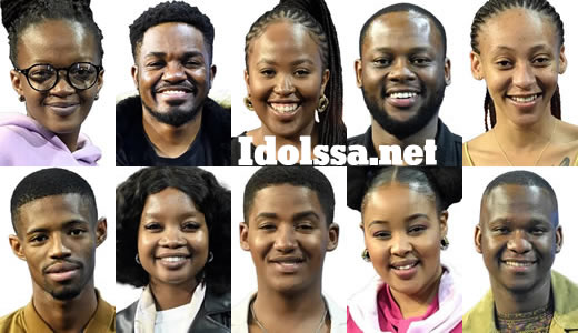 Idols SA Season 19 Top 10 contestants in 2023