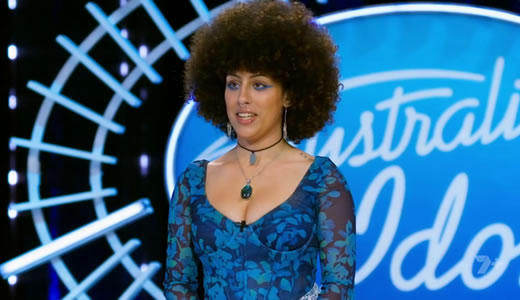 Cynthia Negash -  Australian Idol Season 9 contestant in 2024
