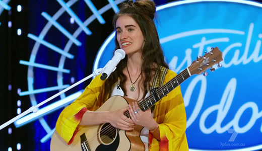 Georgia Renee Pitts - Australian Idol Season 9 contestant in 2024